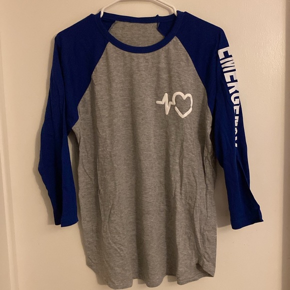 2 Emergency Room Nursing 3/4 Sleeve Shirts - Picture 3 of 5